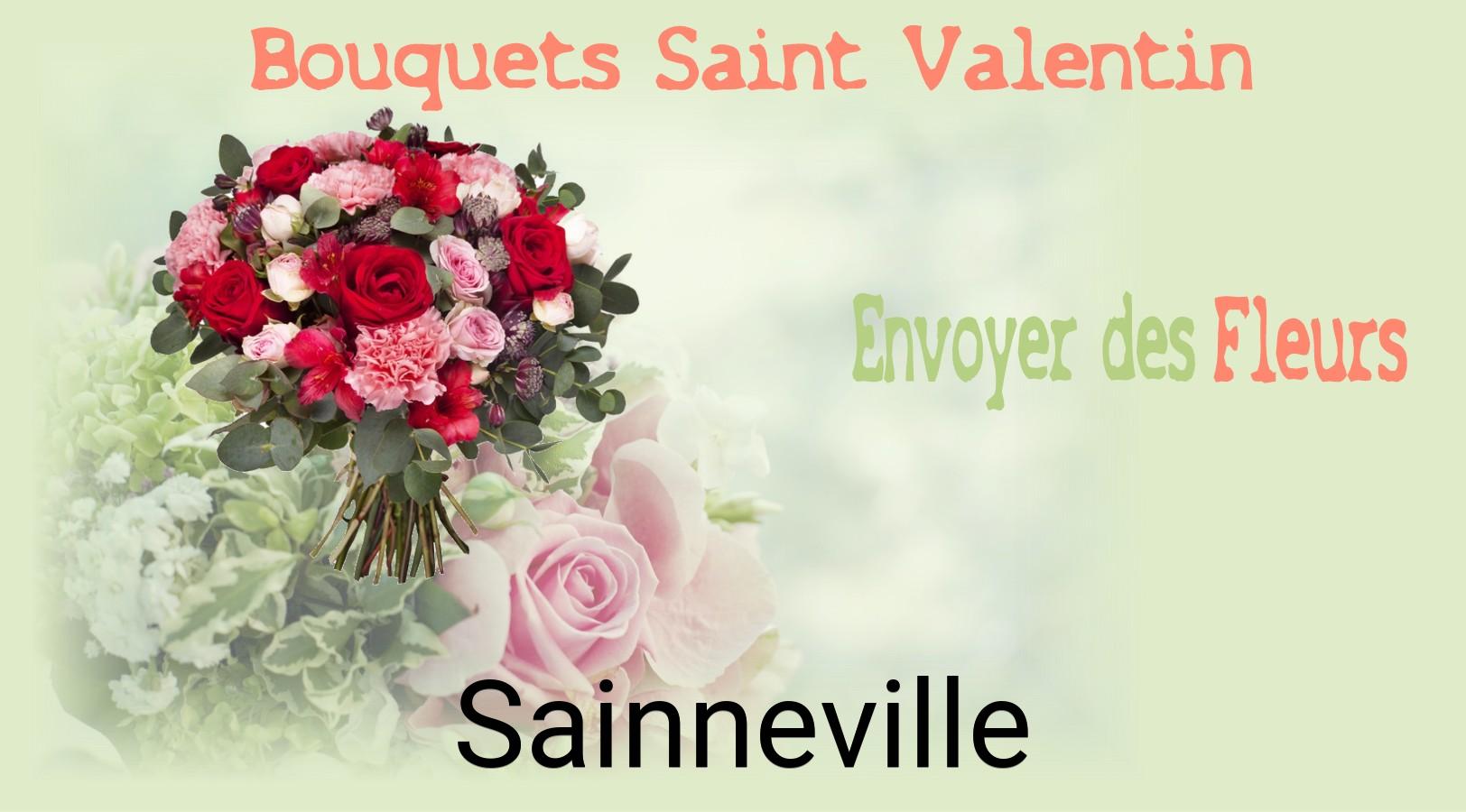 Roses de Saint-Valentin livrées à Sainneville